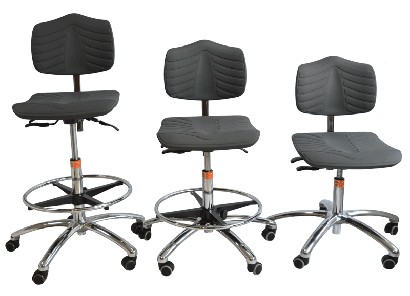 Mmax werkstoel Comfort line 1002/ 1001/ 1000 laboratoriumstoel met Comfort pur