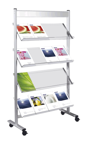 6356 Ecoline brochurehouder, 16x A4