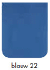 Kleur bekleding: Kunstleer Alamo blauw 22