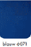 Kleur bekleding: Alba blauw 6071