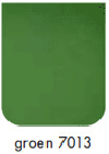 Kleur bekleding: Alba stof groen 7013