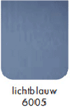 Kleur bekleding: Alba stof lichtblauw 6005
