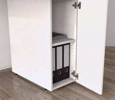 Ladenblok: 1 onderkast met deur