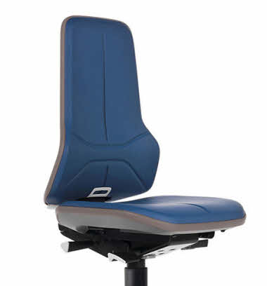 Bekleding: PUR blauw