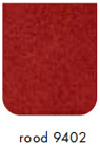 Kleur bekleding: Jet stof rood 9402