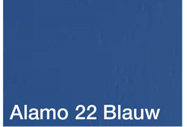 Kleur bekleding: Kunstleer Alamo blauw 22