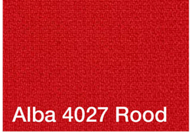 Kleur bekleding: Alba stof rood 4027