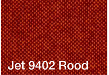 Kleur bekleding: Jet stof rood 9402