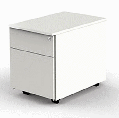 Ladenblok met 1 hangmappenlade en 1 materiaallade