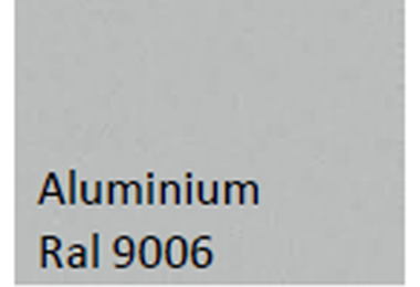 Kleur onderstel: alu Zilver