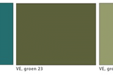 Kleur kuip: Donker groen